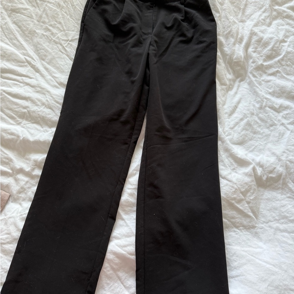 NAKD black wide leg trouser
